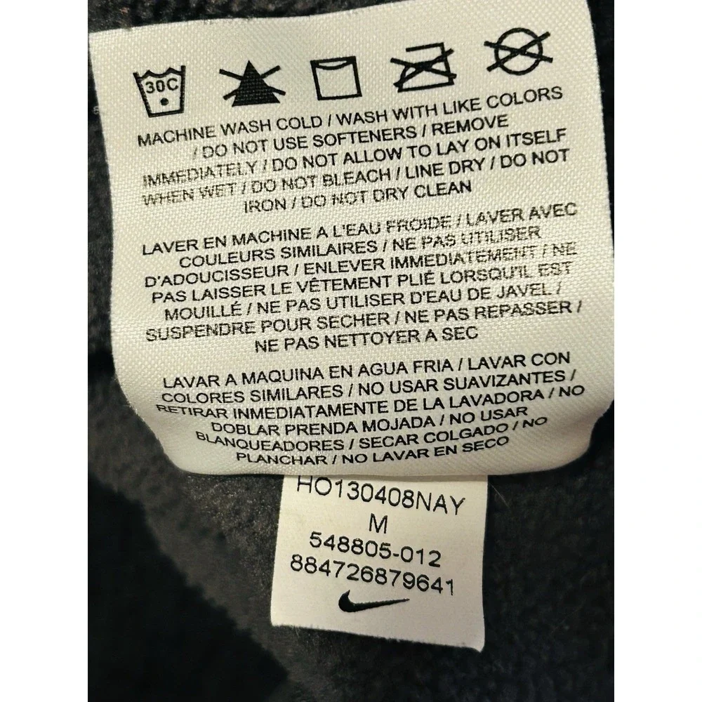Nike Therma Fit Women's Medium Full Zip Running Sweatshirt Lightweight ThumbHole